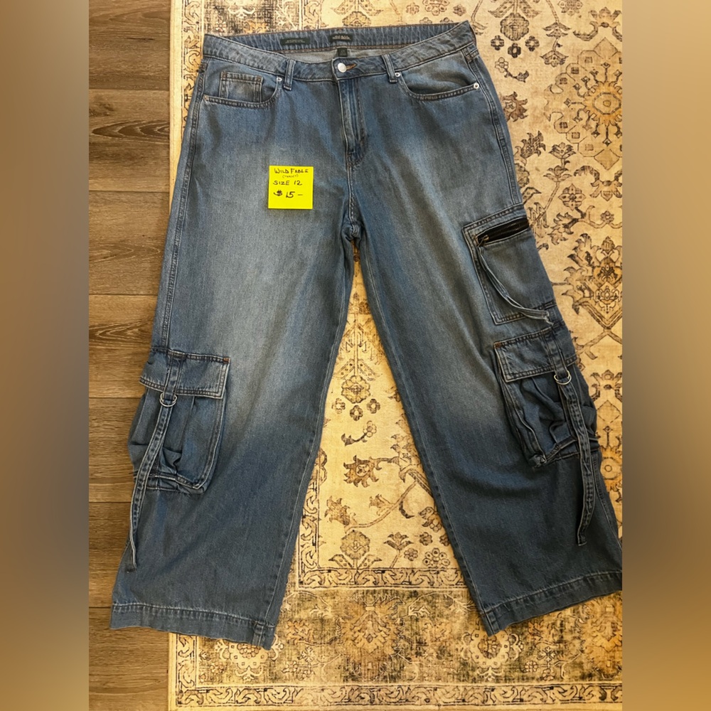 Wild Fable Blue Flare & Wide Leg Jeans